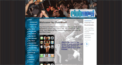 Desktop Screenshot of clubwesttv.com